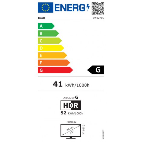 Benq | EW3270UE | 32 "" | VA | UHD | 3840 x 2160 | 16:9 | 4 ms | 300 cd/m² | Metallic Grey-Black | HDMI ports quantity 2 | 60 Hz